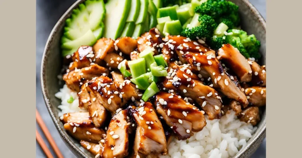 Perfect Teriyaki Chicken Bowl